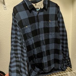 Blue flannel